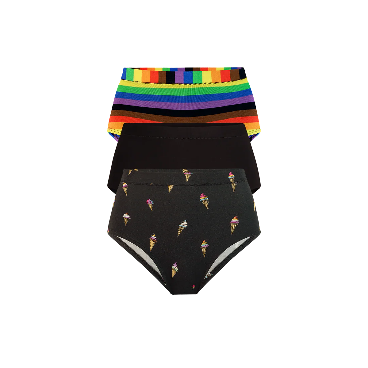 UltraModal™ FeelFree High-Waisted Cheeky 3-Pack | Pride Pack
