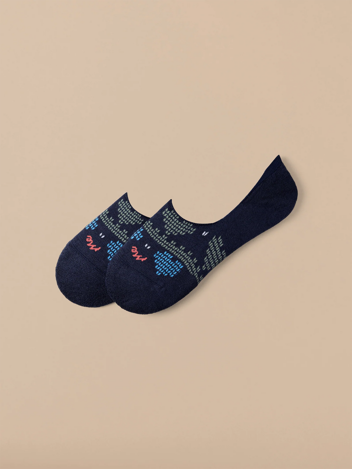 Essential No Show Sock | Heart Sweater