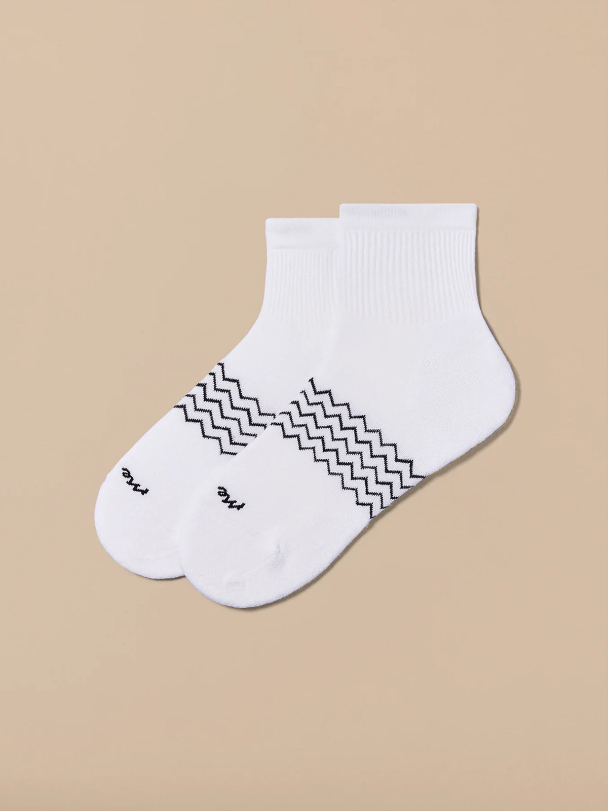 Essential Quarter Sock | White