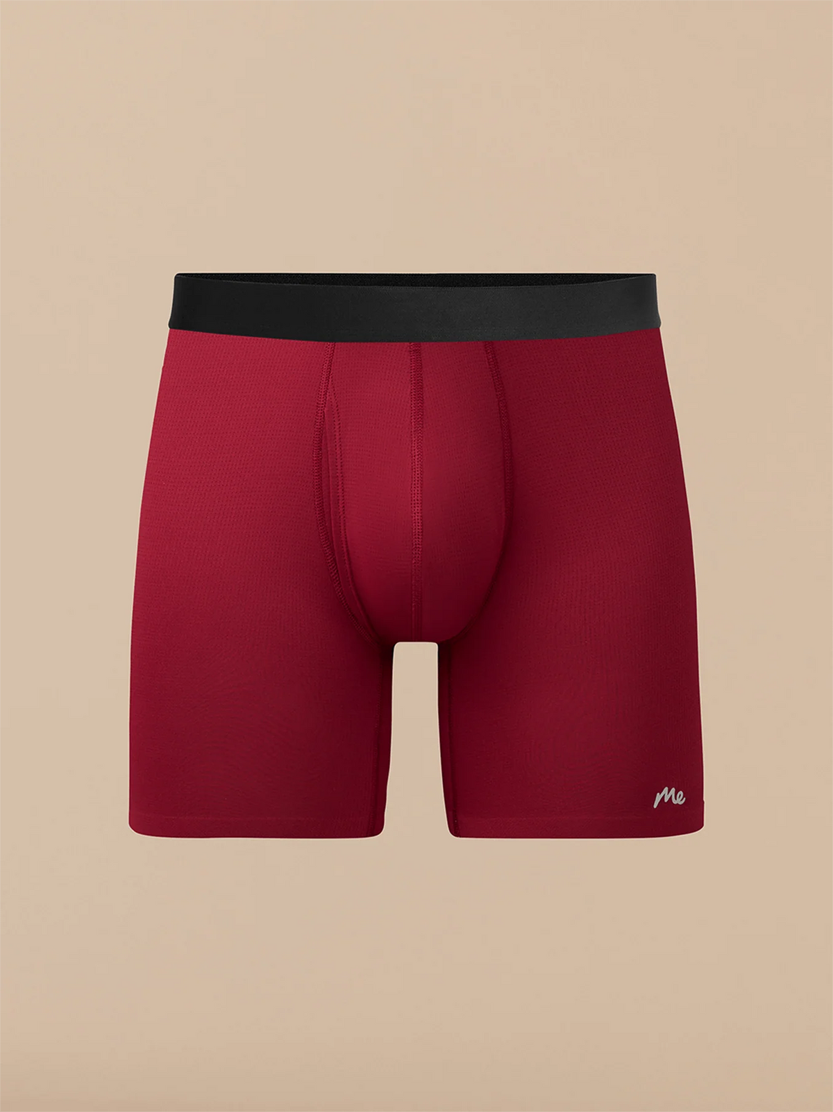 Breathe Ball Caddy™ Boxer Brief w/ Fly | Cabernet