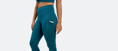 MoveMe Side Pocket Legging | Deep Sea Teal