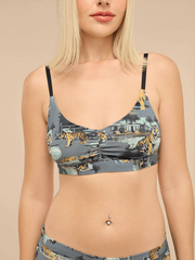 UltraModal™ FeelFree Ruched Bralette | Poolside Tiger