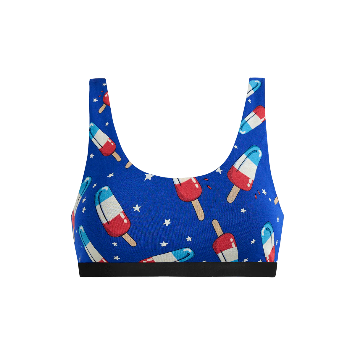 UltraModal™ Core Scoop Bralette | Patriotic Pops