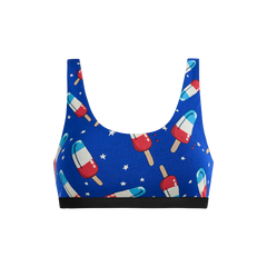 UltraModal™ Core Scoop Bralette | Patriotic Pops