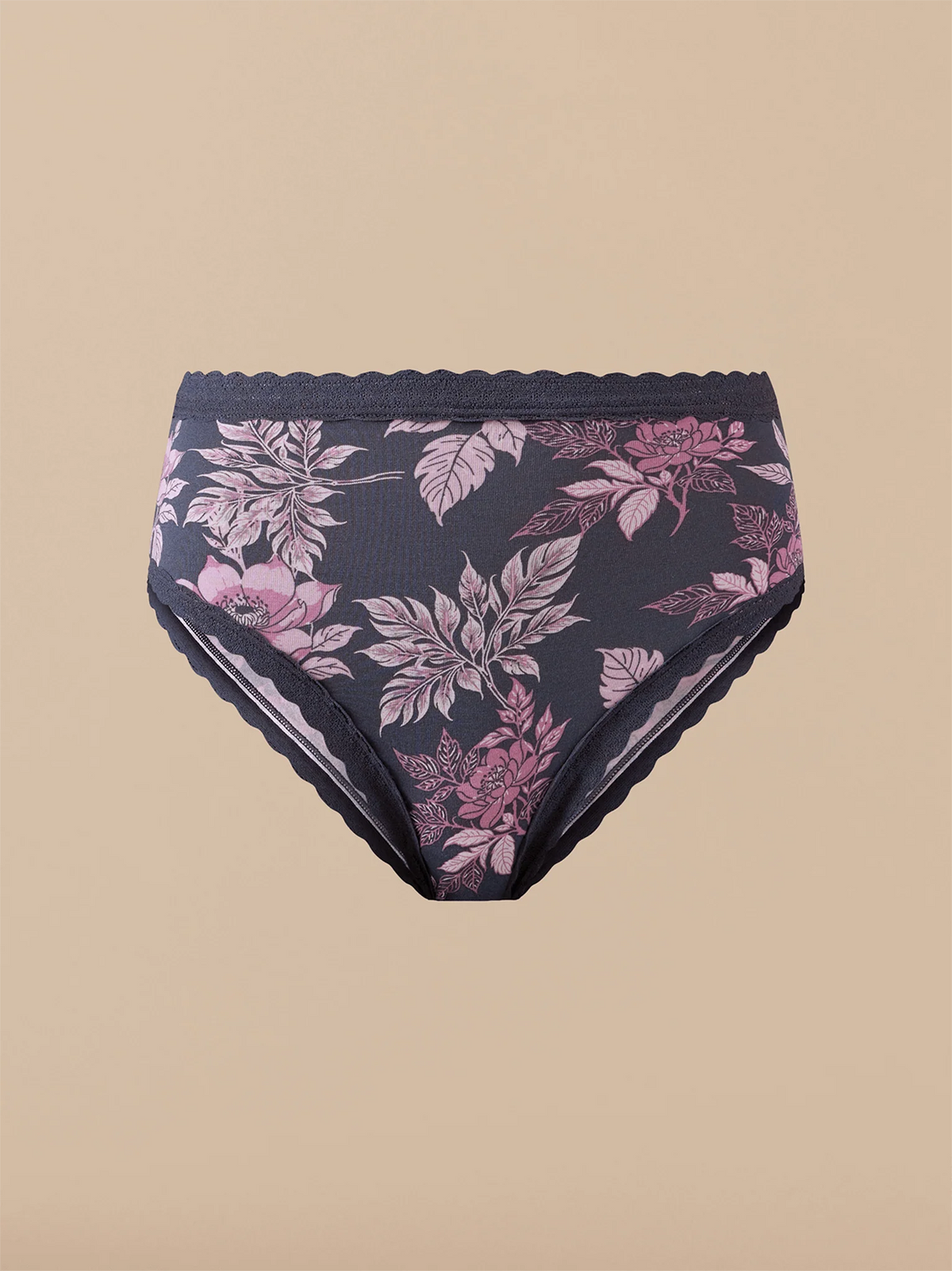 UltraModal™ Lace High-Waisted Cheeky Bikini | Purple Bloom