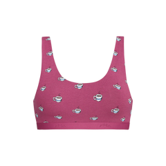 Stretch Cotton Scoop Bralette | Cozy Cups
