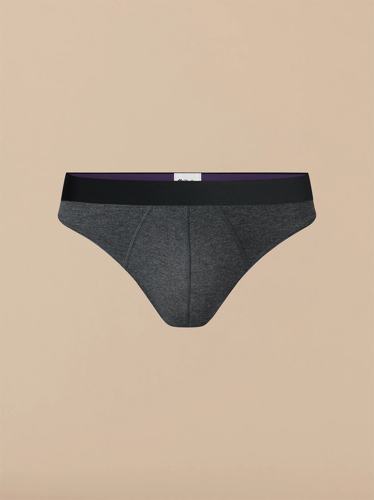 UltraModal™ Core Pouch Front Thong | Heather Charcoal