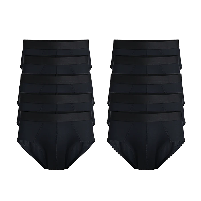 MoveMe Brief 10-Pack | Black