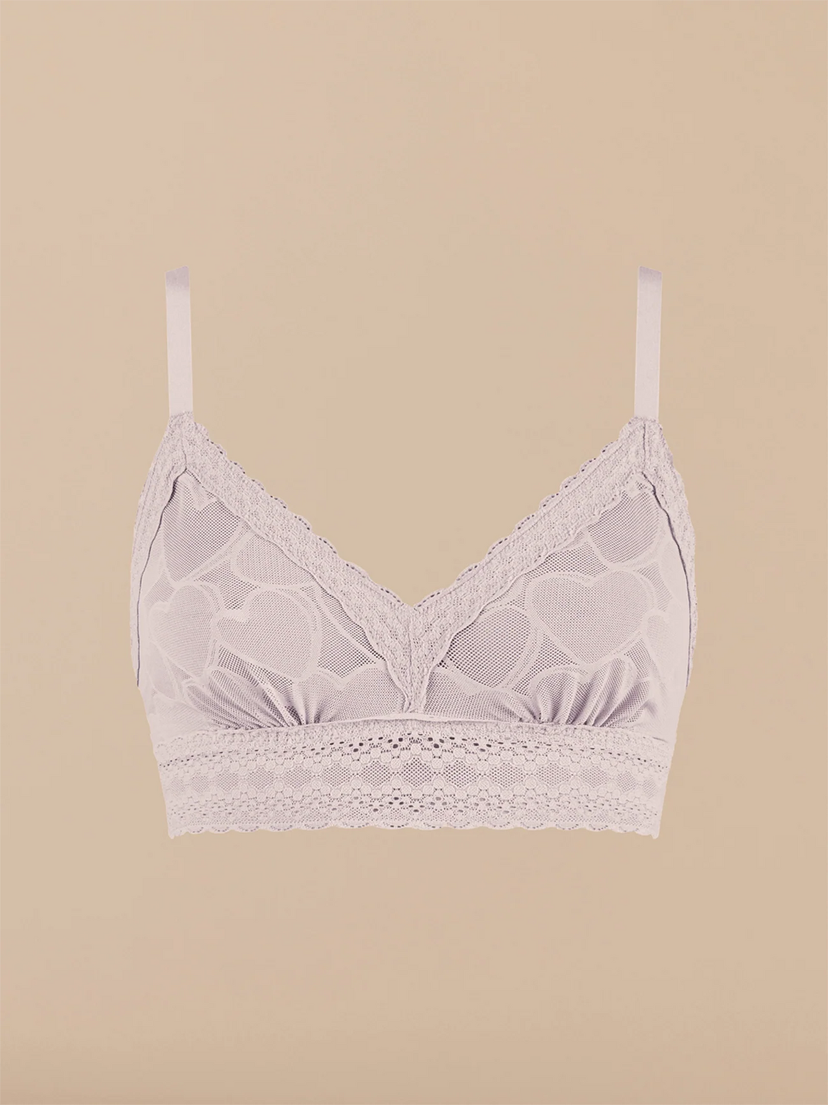 All Over Lace Longline Bralette | Iris Hearts