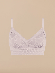 All Over Lace Longline Bralette | Iris Hearts