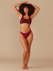 UltraModal™ FeelFree Square Neck Bralette | Cabernet/Cabernet