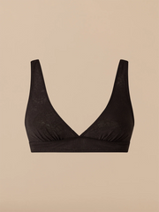 All Over Lace Plunge Bralette | Midnight Web