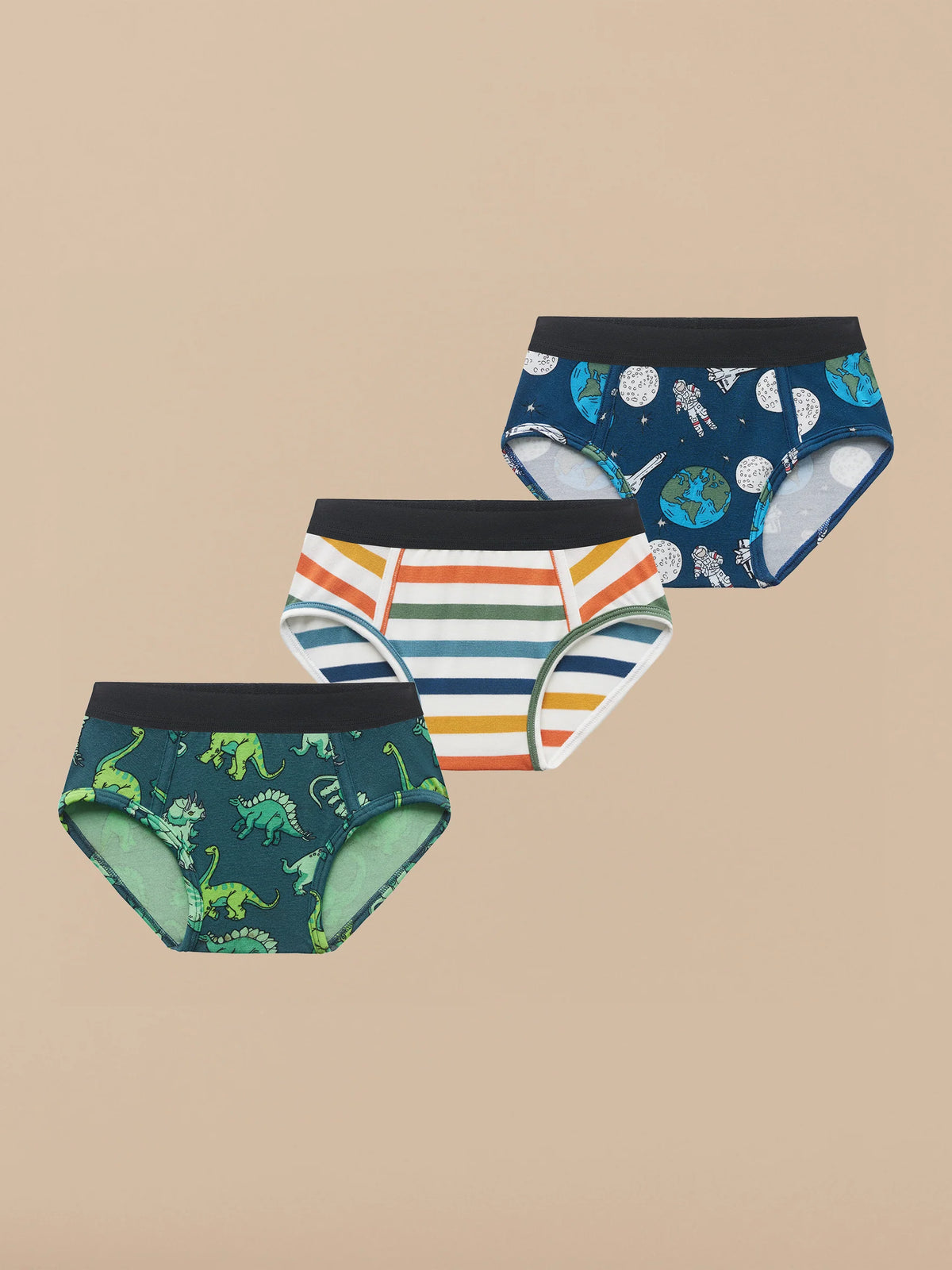 UltraModal™ Kids Core Boys Brief 3-Pack | George to the Moon Pack