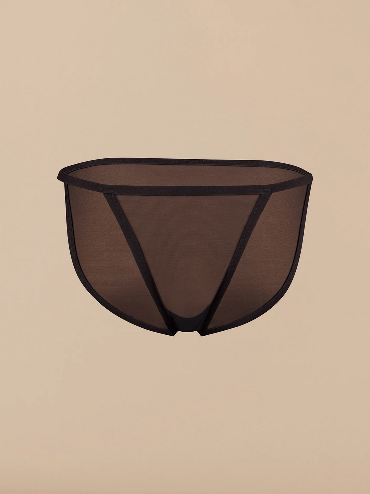 Women's Mesh String Bikini | Black
