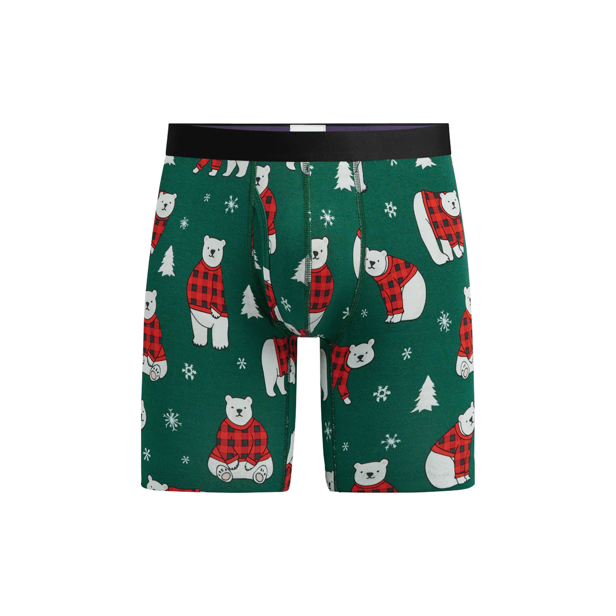 UltraModal™ Core Long Boxer Brief w/ Fly | Cozy Bears