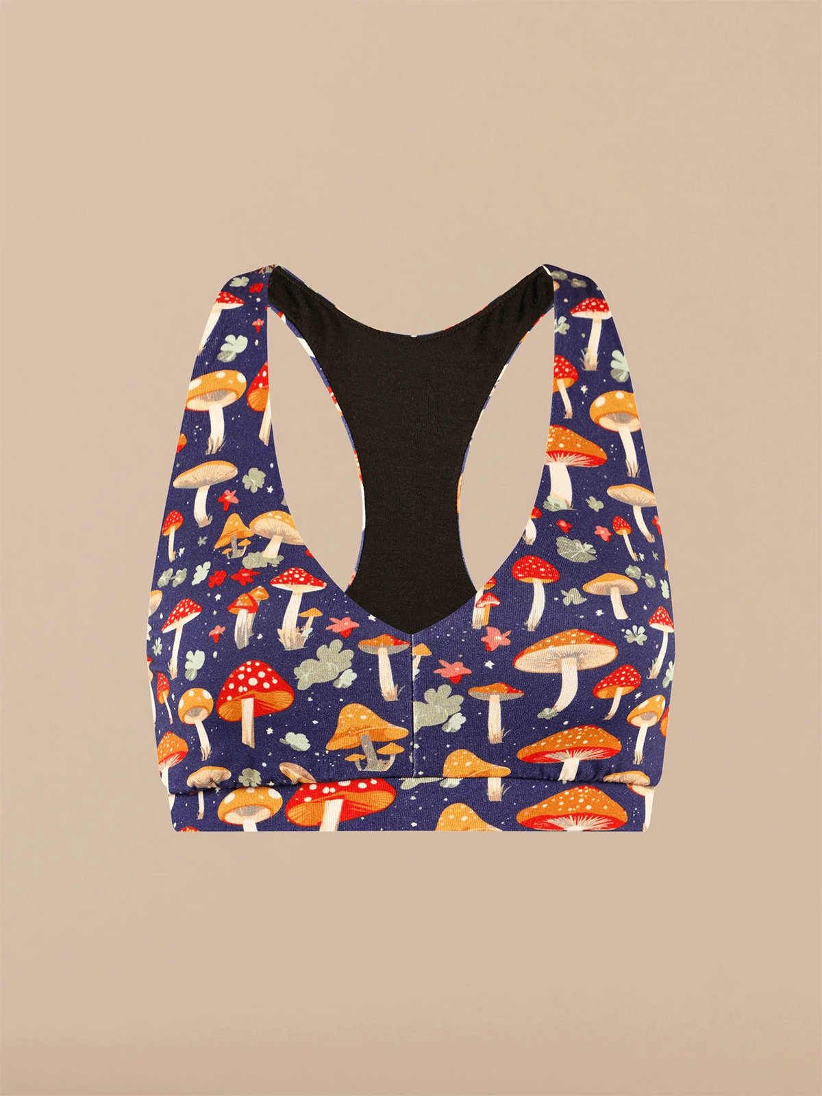 UltraModal™ FeelFree Racerback Bralette | Mushroom Mania