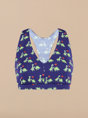 UltraModal™ FeelFree Curvy Racerback Bralette | Jurassic Joy