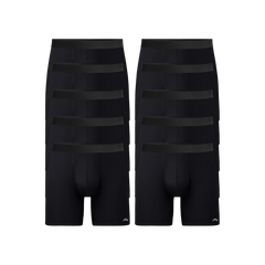 Breathe Boxer Brief w/ Fly 10-Pack | Black Pack