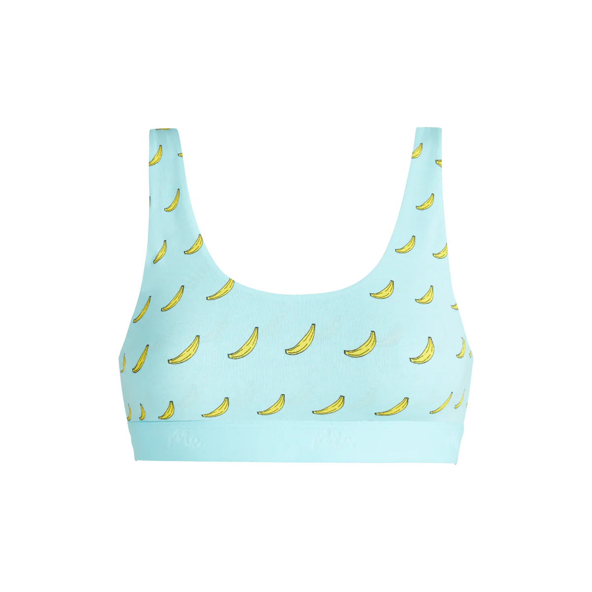 Stretch Cotton Scoop Bralette | Go Bananas