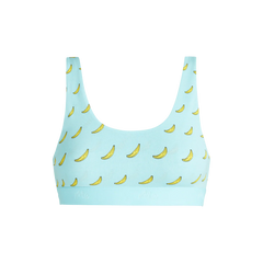 Stretch Cotton Scoop Bralette | Go Bananas
