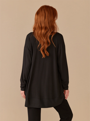 UltraModal™ Cocoon Cardigan | Black