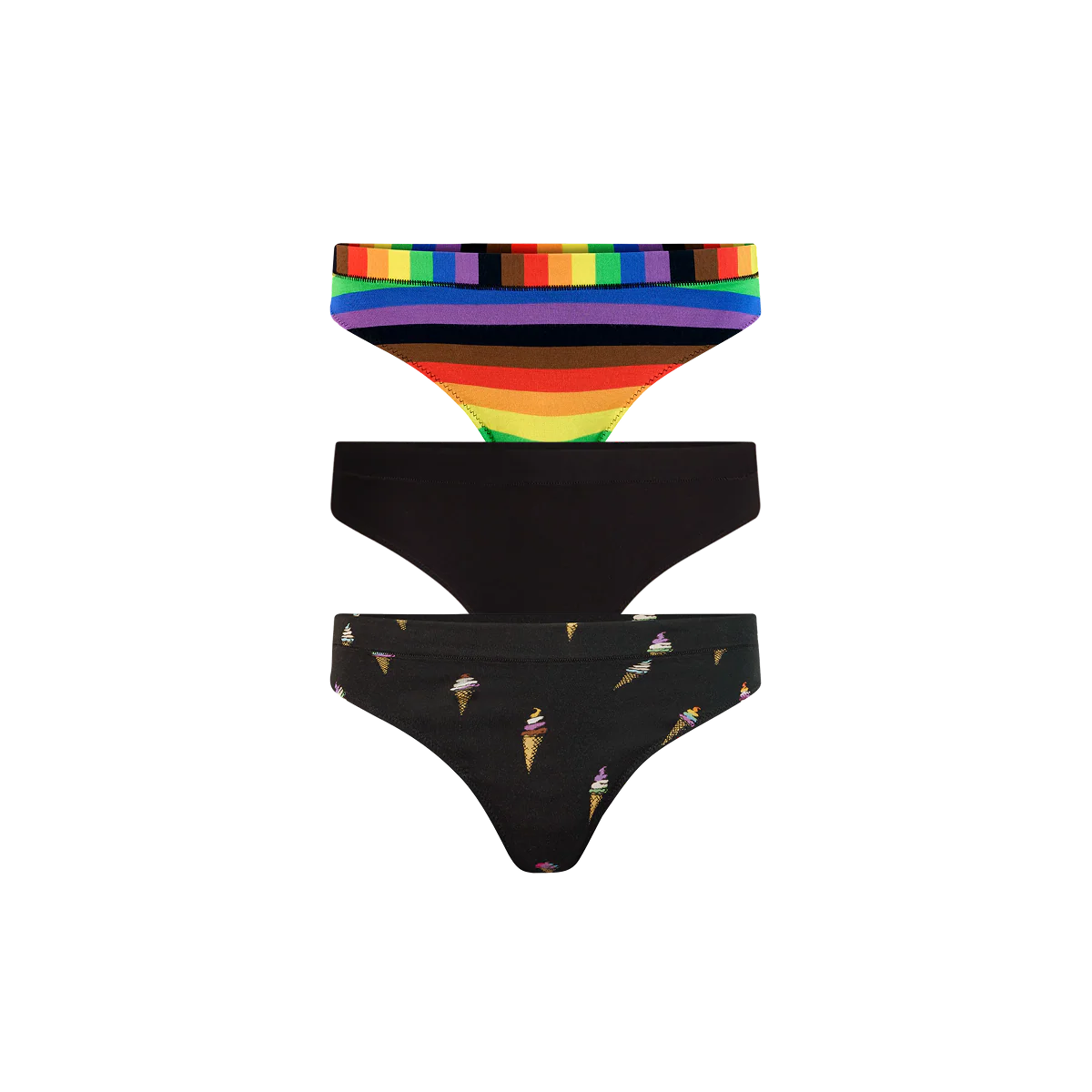 UltraModal™ FeelFree Thong 3-Pack | Pride Pack
