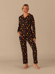 UltraModal™ Long Sleeve PJ Set - Women's | Fall Leaves