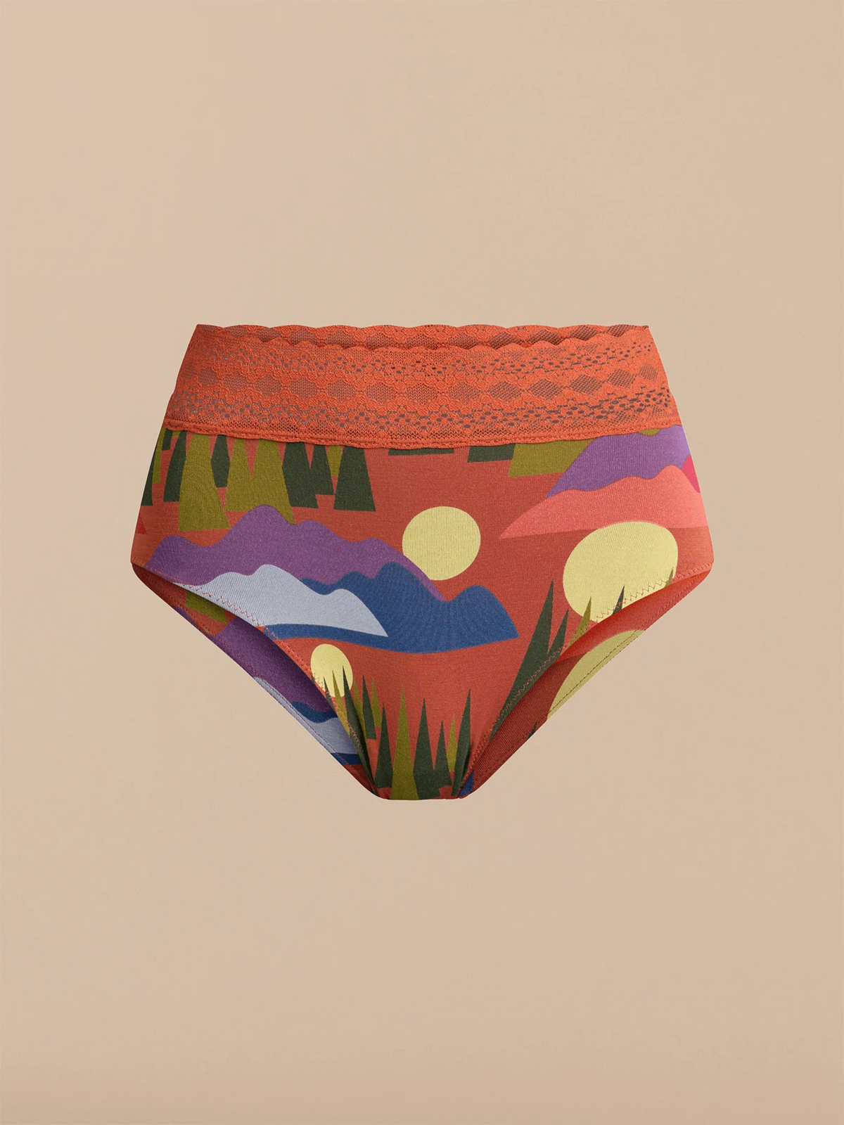 UltraModal™ Lace High-Waisted Brief | Mountain High