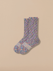 Essential Crew Sock | Cosmic Purple