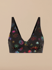 UltraModal™ FeelFree Longline Bralette | Confetti Sky