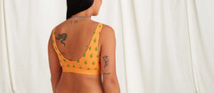 Stretch Cotton Scoop Bralette | Saguaro Blossom