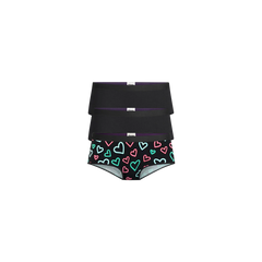 UltraModal™ Core Hipster 3-Pack | Electric Hearts Pack