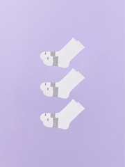 Essential Crew Sock 3-Pack | White Pack