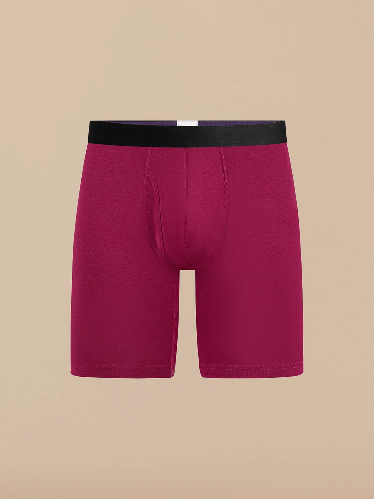 UltraModal™ Core Long Boxer Brief w/ Fly | Plum