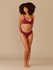 UltraModal™ Lace Triangle Bralette | Cabernet