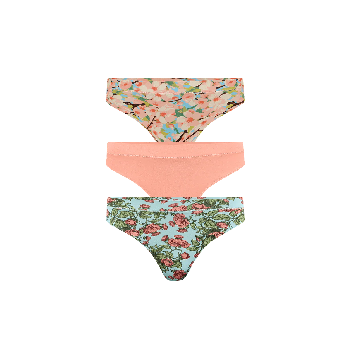 UltraModal™ FeelFree Thong 3-Pack | Blossom Pack
