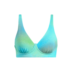 UltraModal™ FeelFree Longline Bralette | Airbrush Green