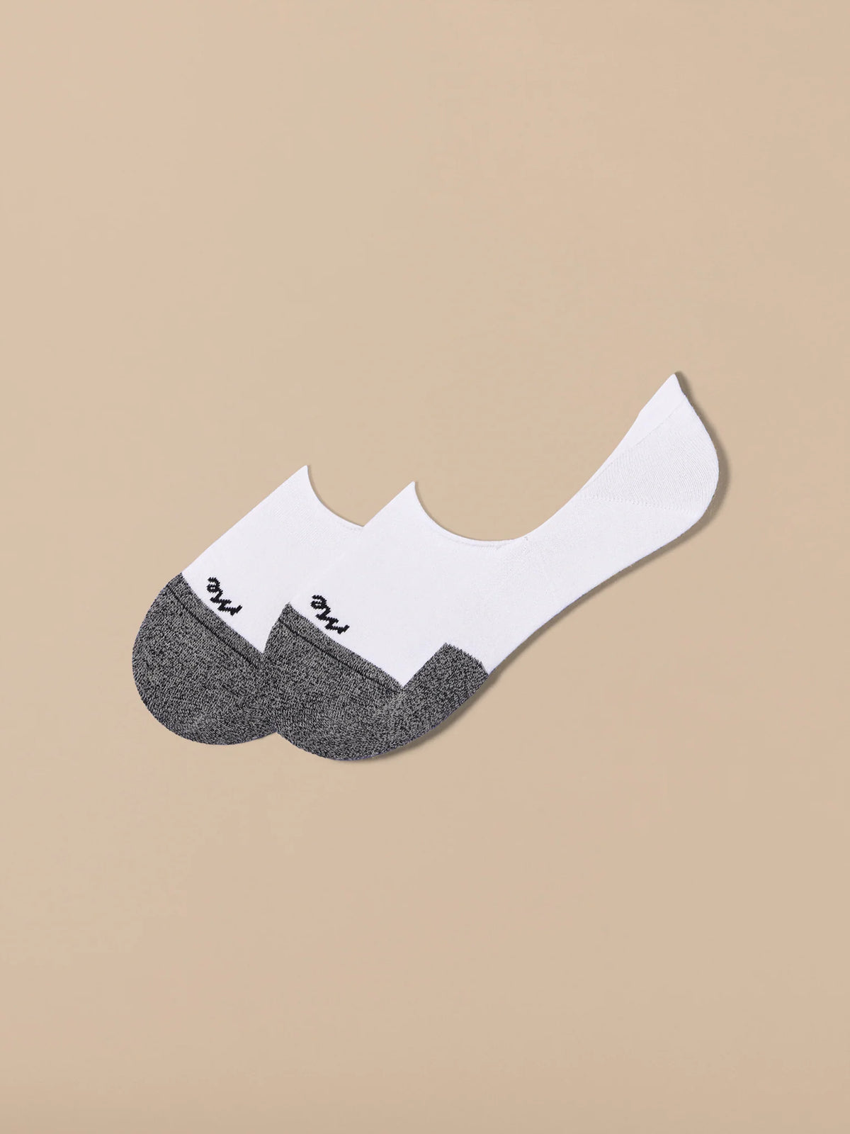 Essential No Show Sock | White Stripe