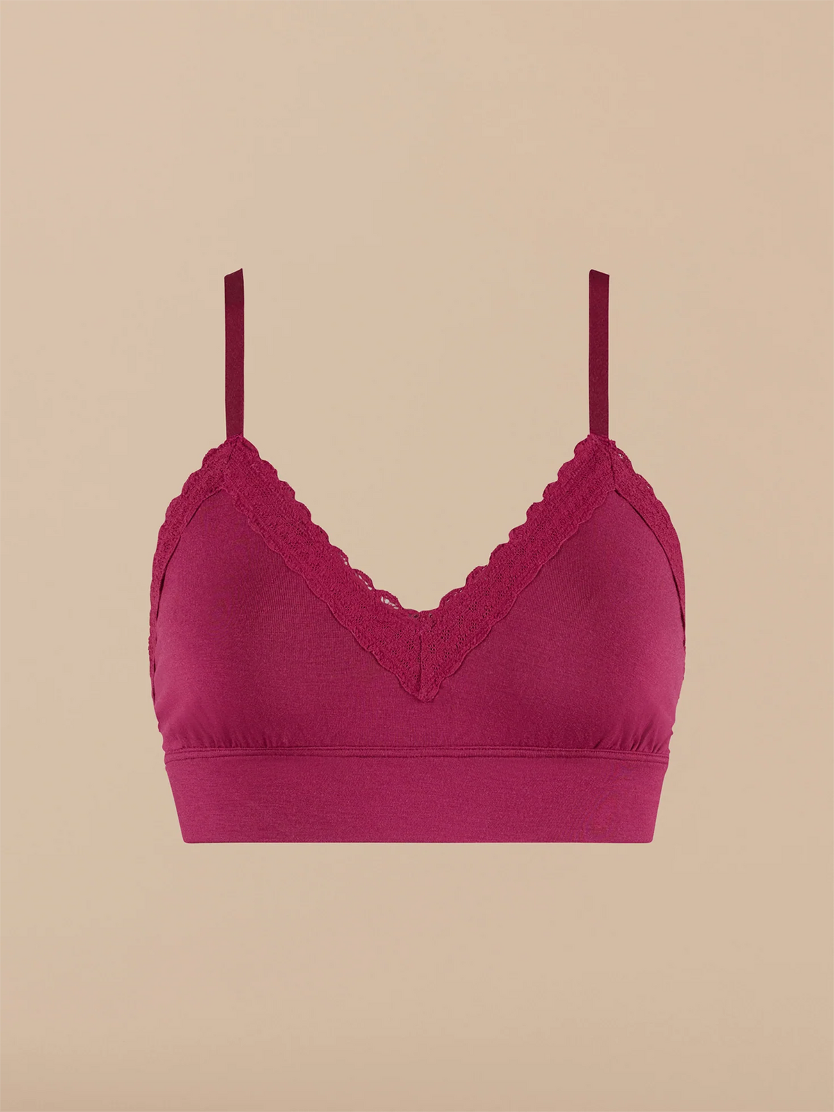 UltraModal™ Lace Plunge Bralette | Plum