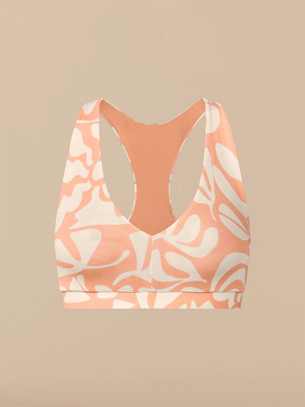 UltraModal™ FeelFree Racerback Bralette | Coral Heatwave