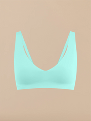 Seamless Plunge Bralette | Caribbean