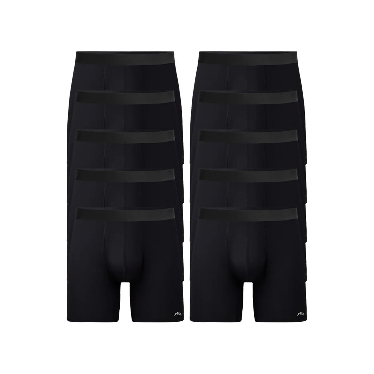 Breathe Ball Caddy™ Boxer Brief w/ Fly 10-Pack | Black Pack