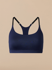 Breathe Racerback Bralette | Dark Sapphire