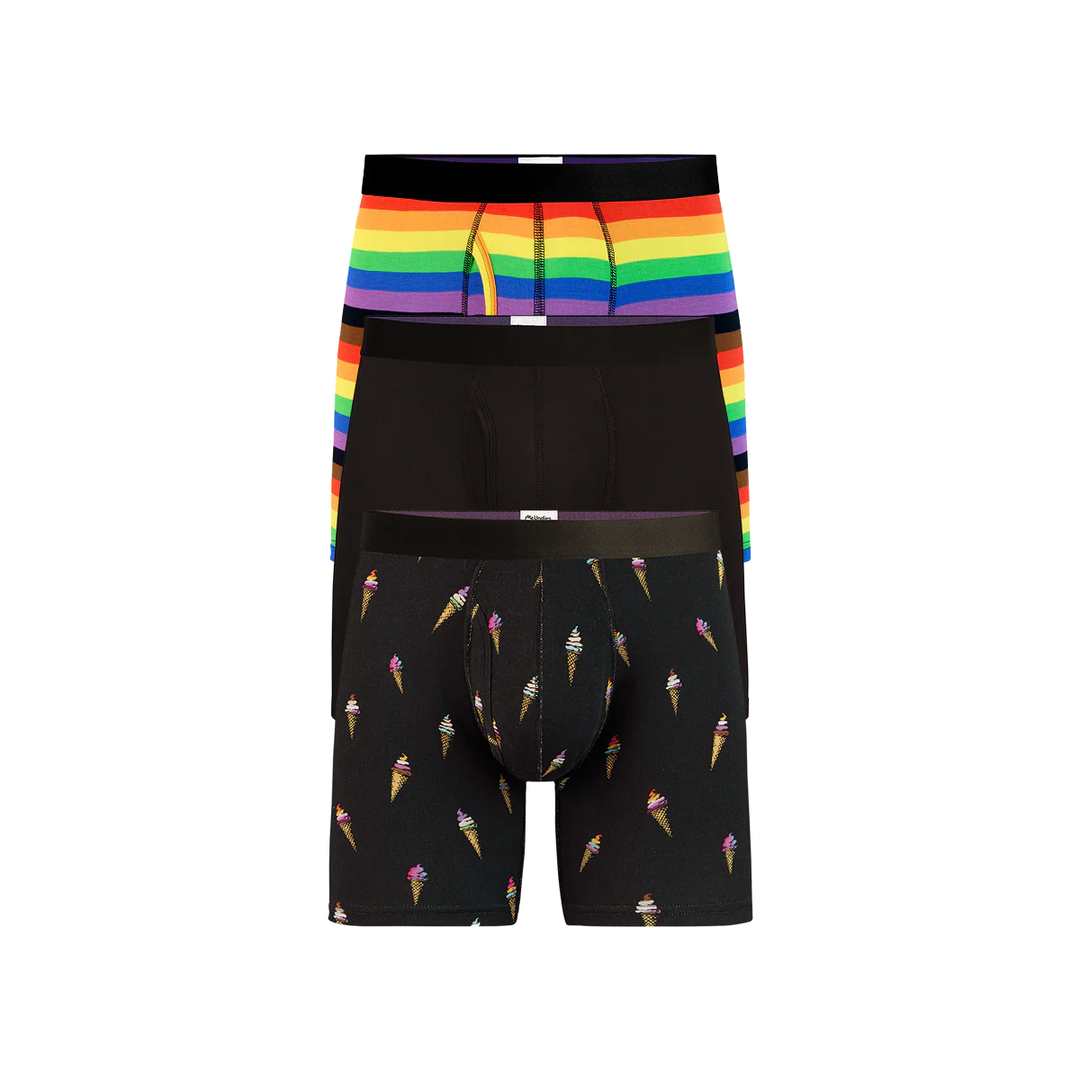 UltraModal™ Core Boxer Brief w/ Fly 3-Pack | Pride Pack