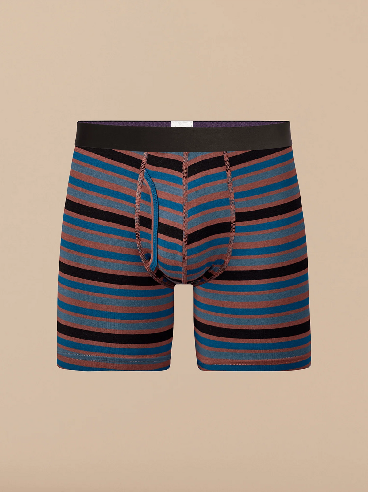 UltraModal™ Core Ball Caddy™ Boxer Brief w/ Fly | Canyon Stripes