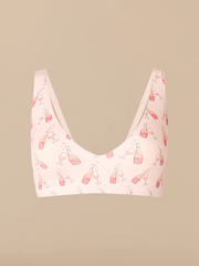 Seamless Plunge Bralette | Rose All Day