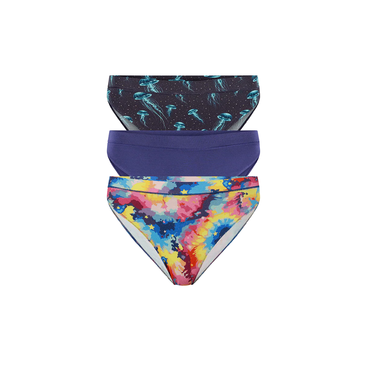 UltraModal™ FeelFree High Leg Bikini 3-Pack | Cosmic Drift Pack