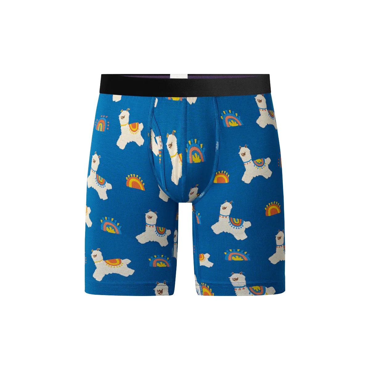 UltraModal™ Core Ball Caddy™ Long Boxer Brief w/ Fly | Whole Llama Love