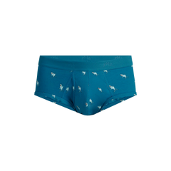 Stretch Cotton Brief w/ Fly | Shark