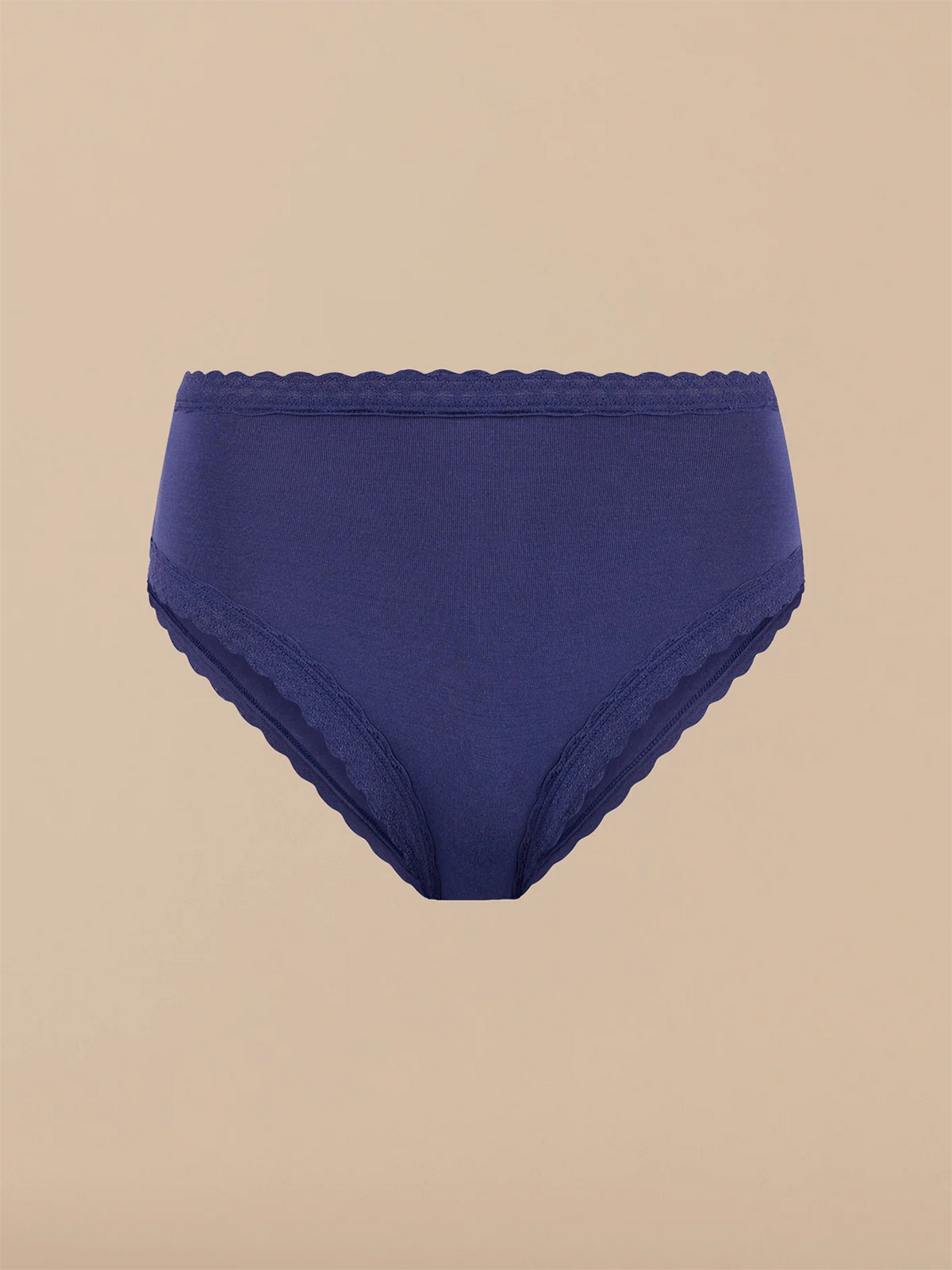 UltraModal™ Lace High-Waisted Cheeky Bikini | Navy